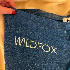 Wildfox Blue Track Pants Joggers